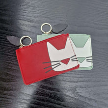 Cat Face Zipped Faux Leather Purses with Keyring Purses and Wallets The Fashion Gift Shop Quirky Turkey Gifts