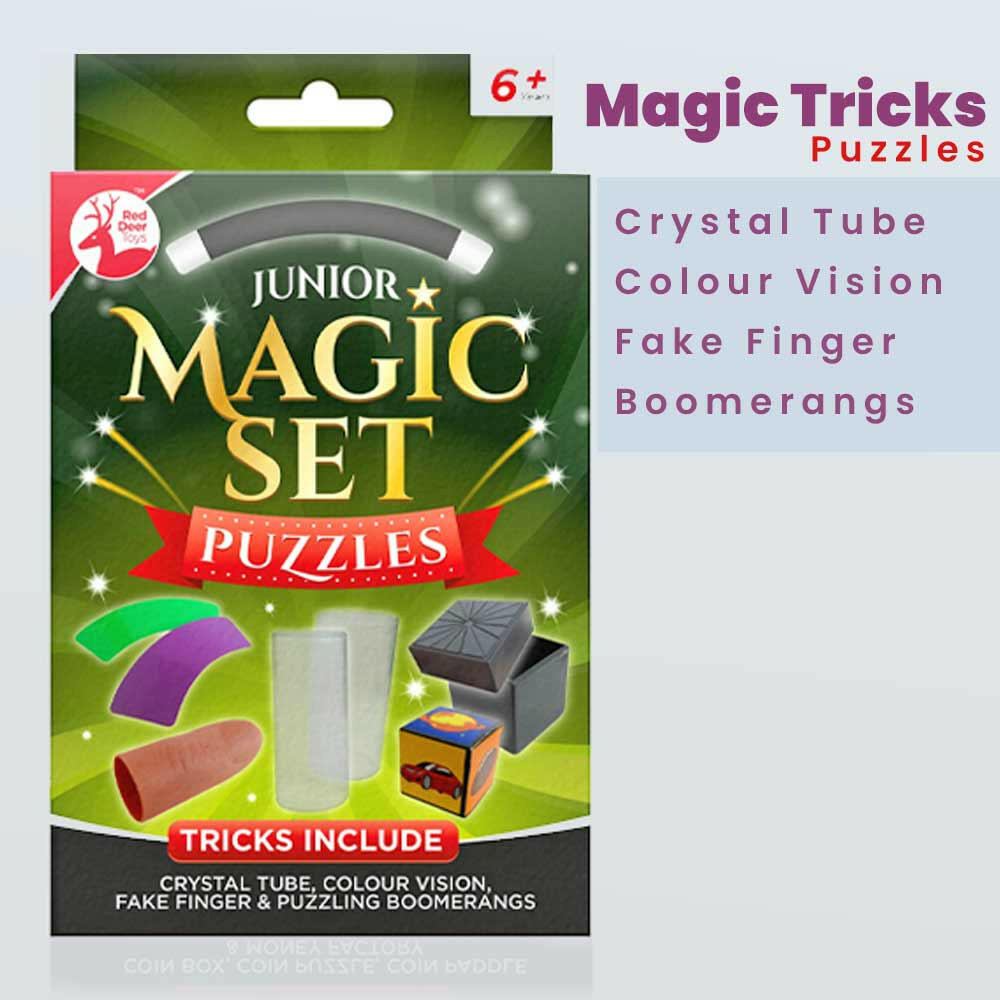 Children's Travel Size Magic Sets Coins Classic Puzzles Party Games Games & Puzzles Red Deer Toys Quirky Turkey Gifts