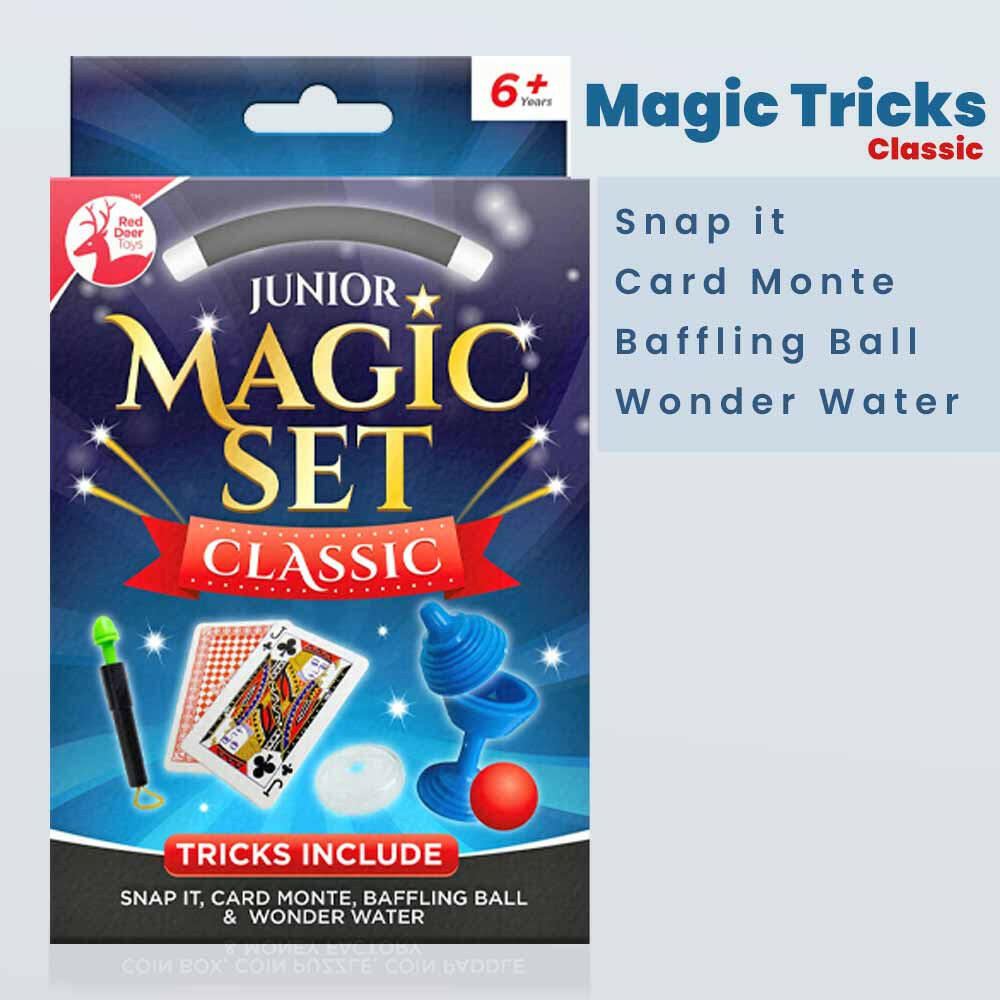 Children's Travel Size Magic Sets Coins Classic Puzzles Party Games Games & Puzzles Red Deer Toys Quirky Turkey Gifts