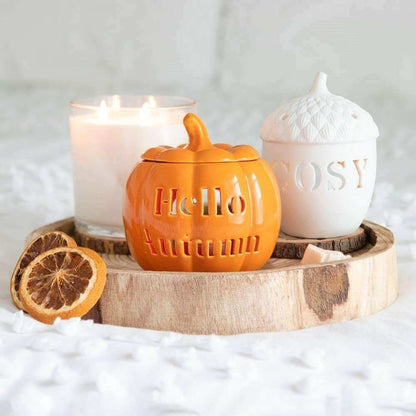 Cosy White Acorn Tealight Holder Tea Light Holder Jones Home & Gifts Quirky Turkey Gifts