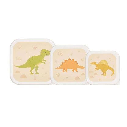 Desert Dino Lunch Boxes - Set of 3 Lunch Bags & Lunch Boxes Sass and Belle Quirky Turkey Gifts