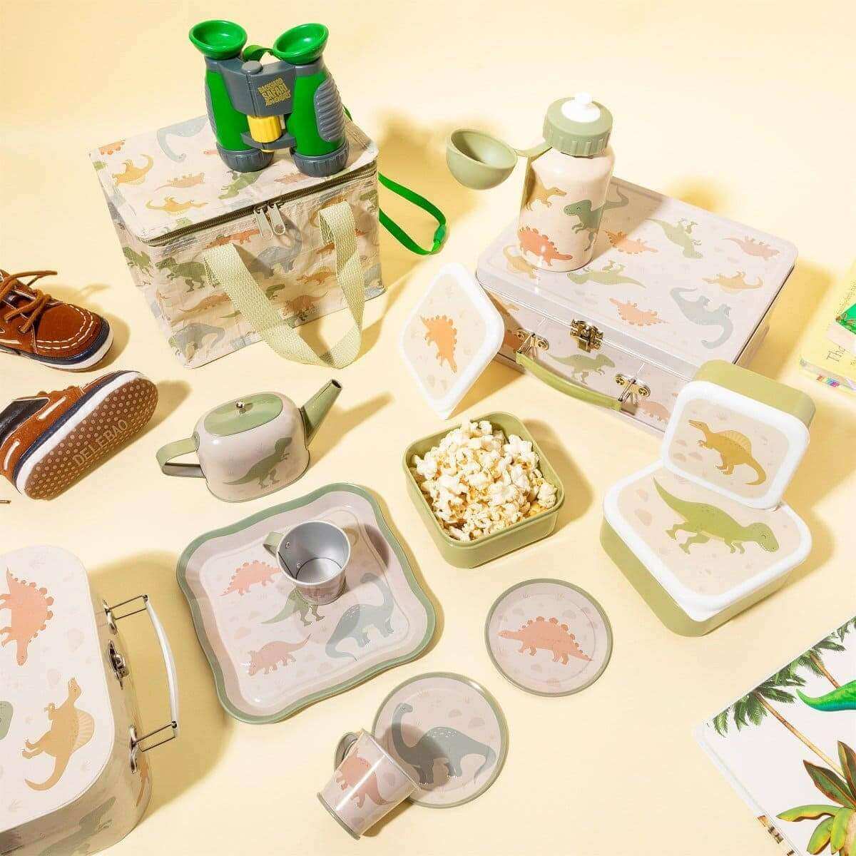 Desert Dino Lunch Boxes - Set of 3 Lunch Bags & Lunch Boxes Sass and Belle Quirky Turkey Gifts