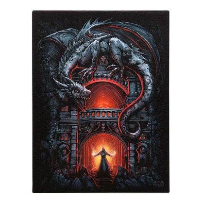 Dragon's Lair Wall Art Canvas Plaque by Spiral Direct Wall Art's Spiral Direct Quirky Turkey Gifts