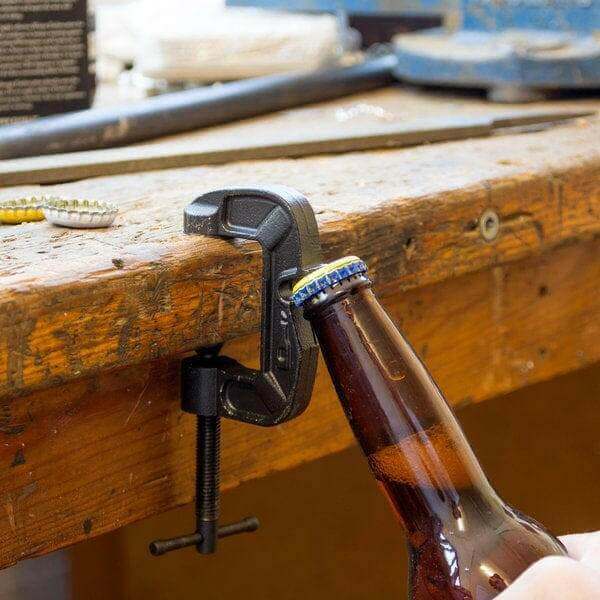 G-Clamp Bottle Opener By Luckies of London for Easy Use Gadgets SuckUK Quirky Turkey Gifts