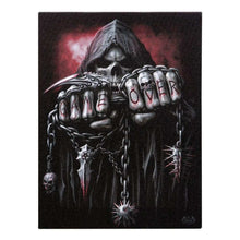 Game Over By Spiral Direct Grim Reaper Wall Canvas Plaque Wall Art's Spiral Direct Quirky Turkey Gifts