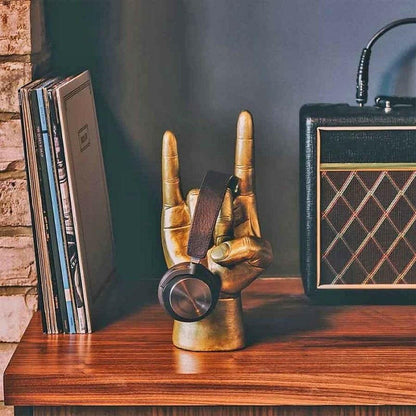 Rock On Headphone Stand with Gift Box for Music Lovers Headphone Holder Luckies Quirky Turkey Gifts