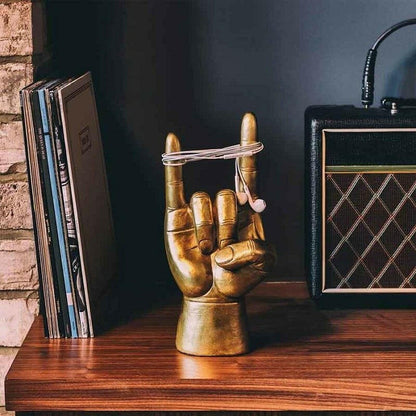 Rock On Headphone Stand with Gift Box for Music Lovers Headphone Holder Luckies Quirky Turkey Gifts