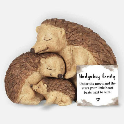 Hedgehog Family Ornaments - Set of 3 Home & Garden Jones Home & Gifts Quirky Turkey Gifts