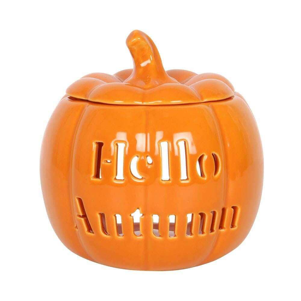 Hello Autumn Pumpkin Wax Melt and Oil Burner Home Fragrance Jones Home & Gifts Quirky Turkey Gifts