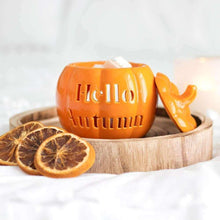 Hello Autumn Pumpkin Wax Melt and Oil Burner Home Fragrance Jones Home & Gifts Quirky Turkey Gifts