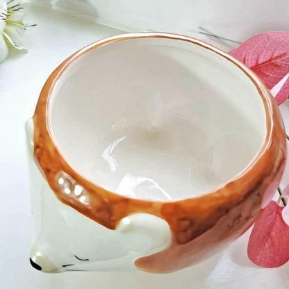 Hettie the Hedgehog Planter Bowl Pots & Planters Sass and Belle Quirky Turkey Gifts