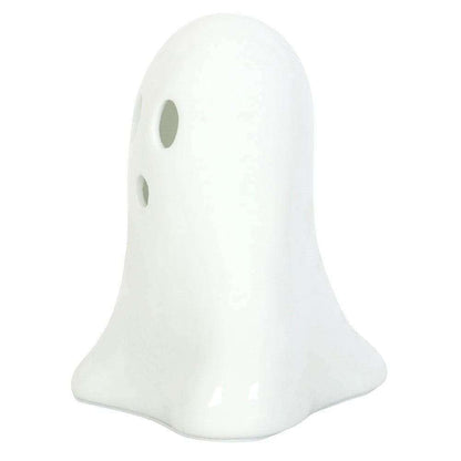 Hey Boo Ceramic Night Light LED Ghost Shaped Decor Night Lights & Ambient Lighting Spirit of equinox Quirky Turkey Gifts