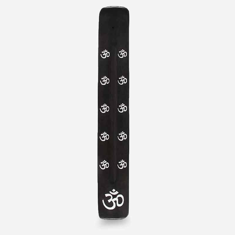 Black Wooden Gothic Incense Stick Holder with Ash Catcher Incense Holders Spirit of equinox Quirky Turkey Gifts