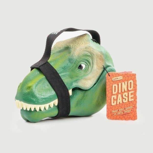 Dinosaur T Rex Lunch Box with Silicone Lining & Handle Dinosaur Lunch Box Luckies Quirky Turkey Gifts