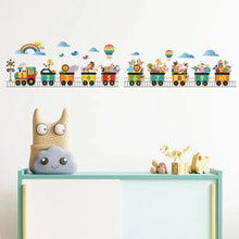 Kids Bedroom Nursery Animal Train Wall Stickers Decals Wall Art Posters, Prints, & Visual Artwork Kingsmile Quirky Turkey Gifts