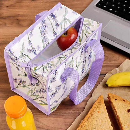 Eco Friendly Lavender Field Cool Bag, Lunch Bag, Picnic Carry Bags Insulated lunch bag Fashion Accessories Quirky Turkey Gifts