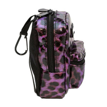 Leopard Print Mini Backpack, Hands Free Bag For Small Stuff Mini Packs Echo Three Quirky Turkey Gifts