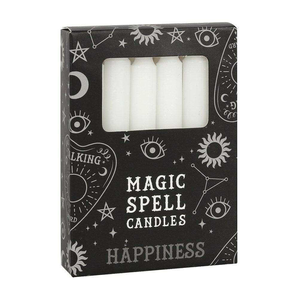 Casting Spell Candles Box of 12 for Manifesting Solid Colours Candles Spirit of equinox Quirky Turkey Gifts