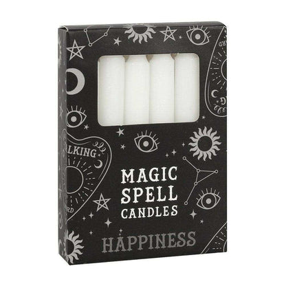 Casting Spell Candles Box of 12 for Manifesting Solid Colours Candles Spirit of equinox Quirky Turkey Gifts
