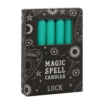 Casting Spell Candles Box of 12 for Manifesting Solid Colours Candles Spirit of equinox Quirky Turkey Gifts
