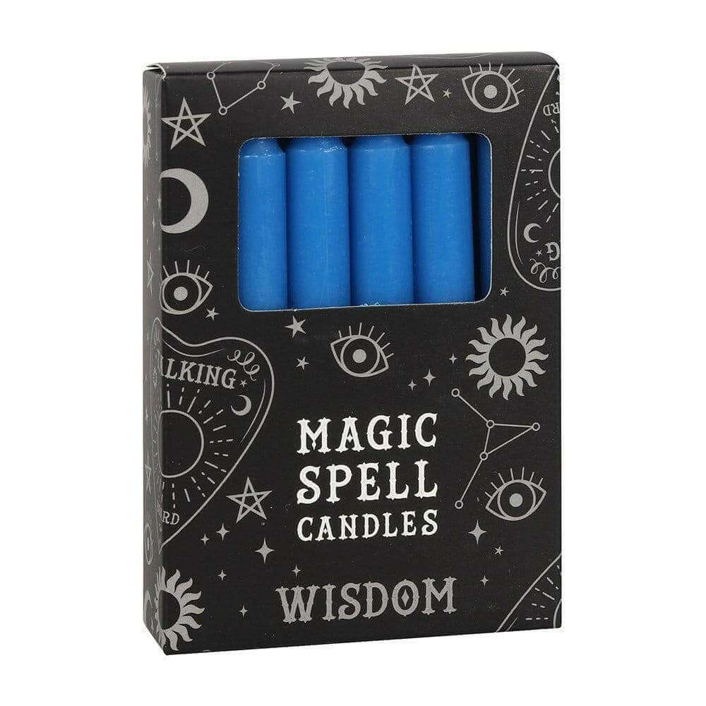Casting Spell Candles Box of 12 for Manifesting Solid Colours Candles Spirit of equinox Quirky Turkey Gifts