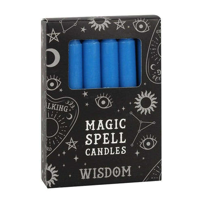 Casting Spell Candles Box of 12 for Manifesting Solid Colours Candles Spirit of equinox Quirky Turkey Gifts