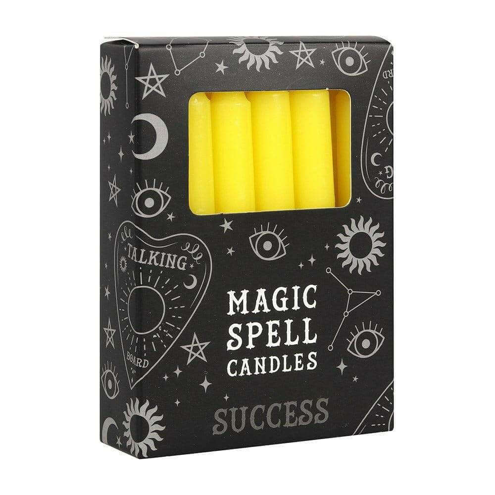 Casting Spell Candles Box of 12 for Manifesting Solid Colours Candles Spirit of equinox Quirky Turkey Gifts
