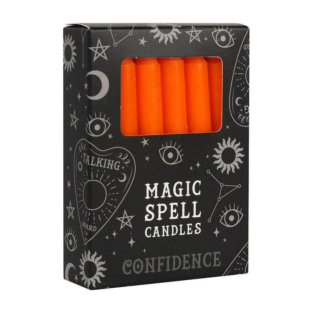 Casting Spell Candles Box of 12 for Manifesting Solid Colours Candles Spirit of equinox Quirky Turkey Gifts