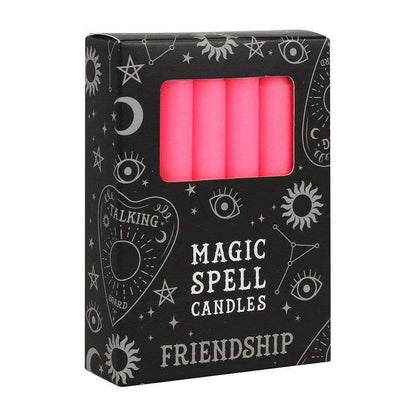 Casting Spell Candles Box of 12 for Manifesting Solid Colours Candles Spirit of equinox Quirky Turkey Gifts
