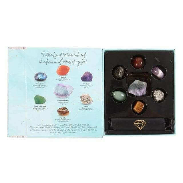 Manifestation Crystal Gift Set Crystals Gift Sets Mindful Frog Quirky Turkey Gifts