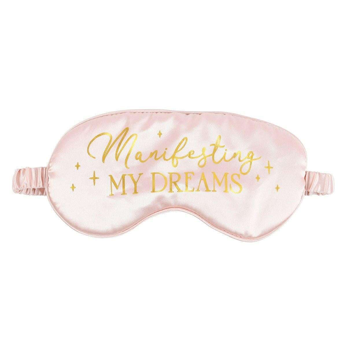 Manifesting My Dreams Satin Sleep Eye Mask Sleep Aid Sleep Mask Mindful Frog Quirky Turkey Gifts