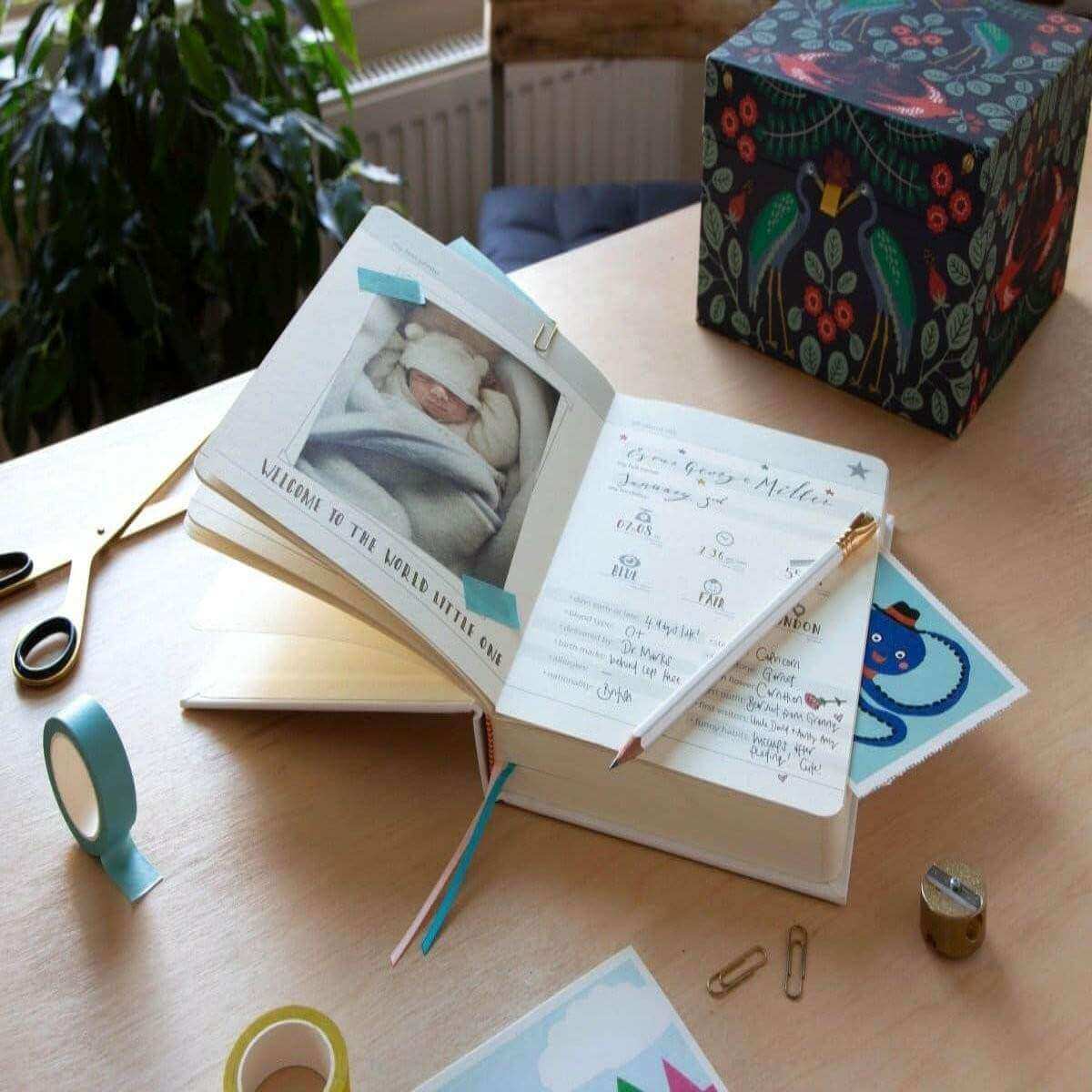My Baby Book First Baby Years Journal Create Lifelong Memories My Baby Journal Luckies Quirky Turkey Gifts