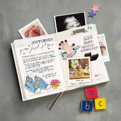 My Baby Book First Baby Years Journal Create Lifelong Memories My Baby Journal Luckies Quirky Turkey Gifts