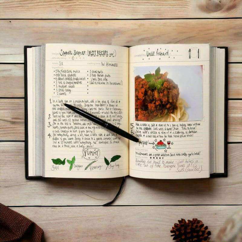 My Family Cook Book Journal My Family Cook Book Journal Luckies Quirky Turkey Gifts