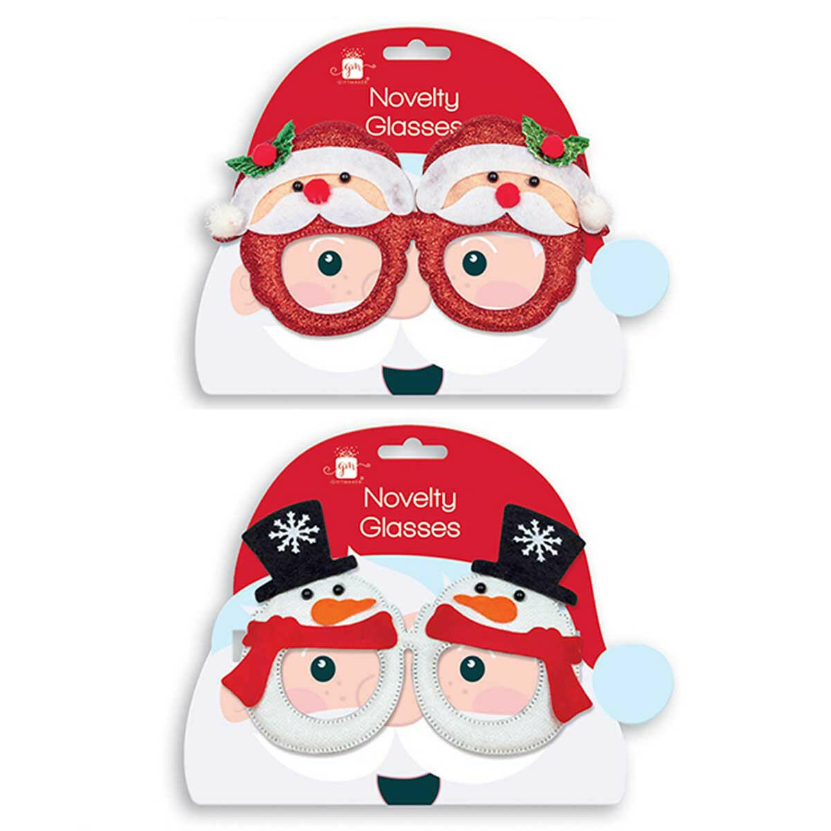 Novelty Christmas Glasses Santa Snowman Festive Fancy Dress Fancy Dress Fashion Accessories Quirky Turkey Gifts