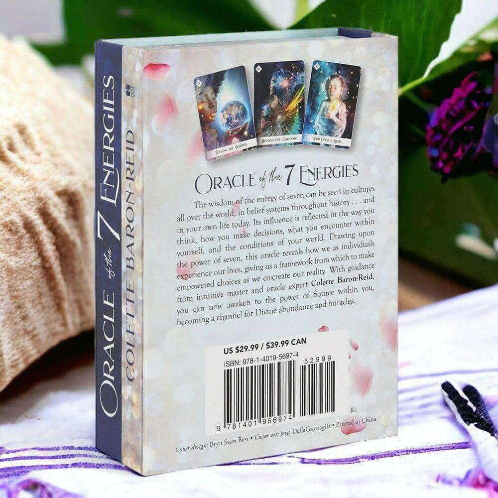 Oracle of the 7 Energies Oracle Cards by Jena DellaGrottaglia Tarot Cards Colette Baron-Reid Quirky Turkey Gifts