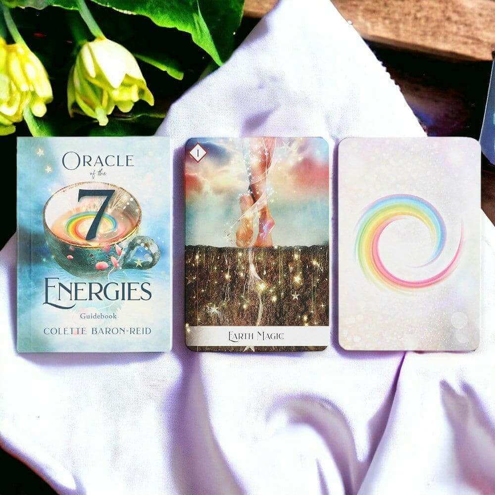 Oracle of the 7 Energies Oracle Cards by Jena DellaGrottaglia Tarot Cards Colette Baron-Reid Quirky Turkey Gifts