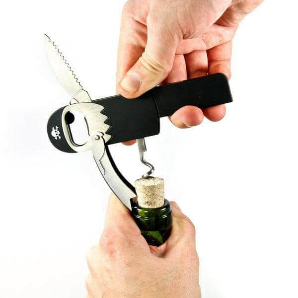 Pirate Style Classic Waiter's Friend Bottle Opener and Corkscrew Tools Gadgets SuckUK Quirky Turkey Gifts