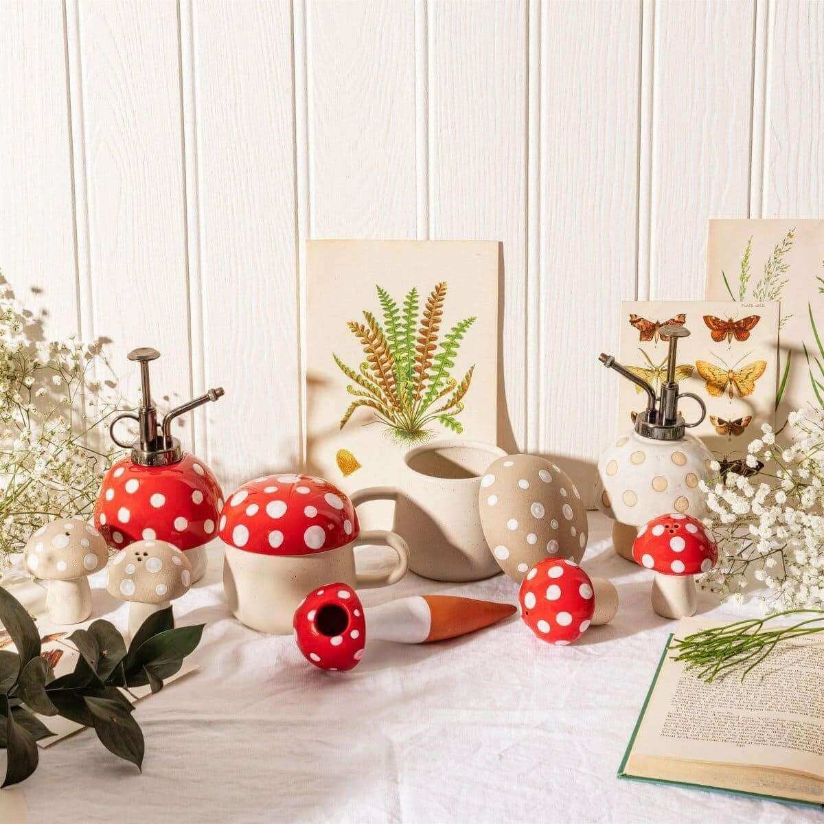 Red Mushroom Plant Mister Plant Mister Sass and Belle Quirky Turkey Gifts