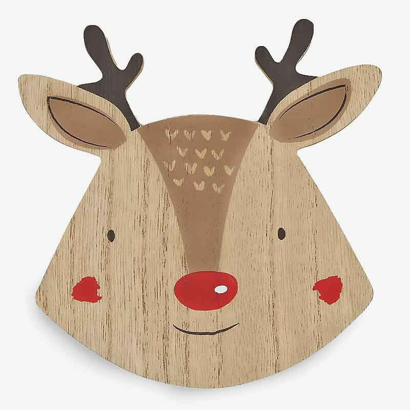 Reindeers Christmas Coaster Set of 4 Tea Coasters Jones Home & Gifts Quirky Turkey Gifts