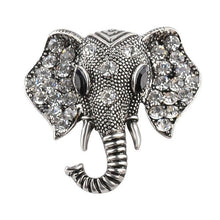 Retro Elephant Brooch Crystal Charm Brooches & Pin Badges Fashion Accessories Quirky Turkey Gifts