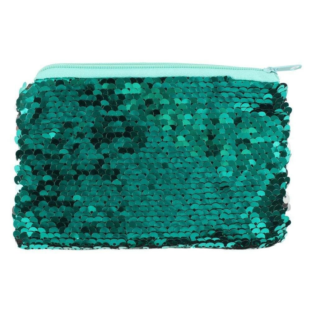 Reversible Sequins Mermaid Coin Purse with a Zip Closure Coin Purses Jones Home & Gifts Quirky Turkey Gifts
