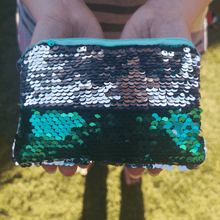 Reversible Sequins Mermaid Coin Purse with a Zip Closure Coin Purses Jones Home & Gifts Quirky Turkey Gifts
