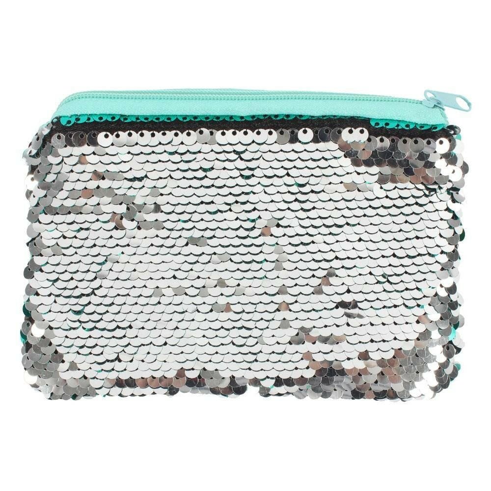 Reversible Sequins Mermaid Coin Purse with a Zip Closure Coin Purses Jones Home & Gifts Quirky Turkey Gifts