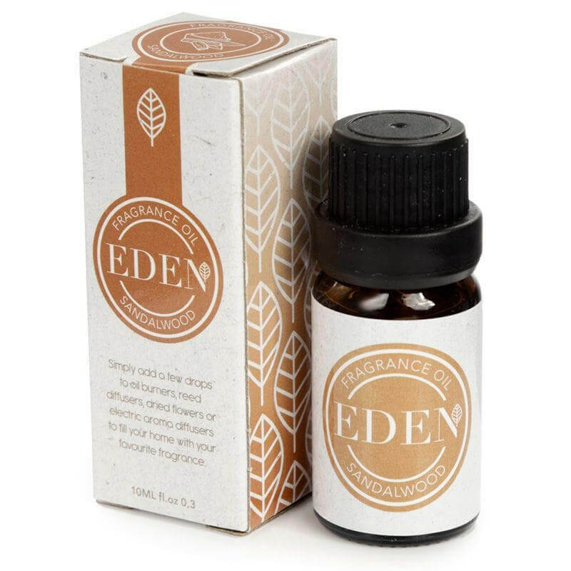 Sandalwood Fragrance Oil 10ml Bottles for use with Oil Burners Aroma oil Eden Quirky Turkey Gifts