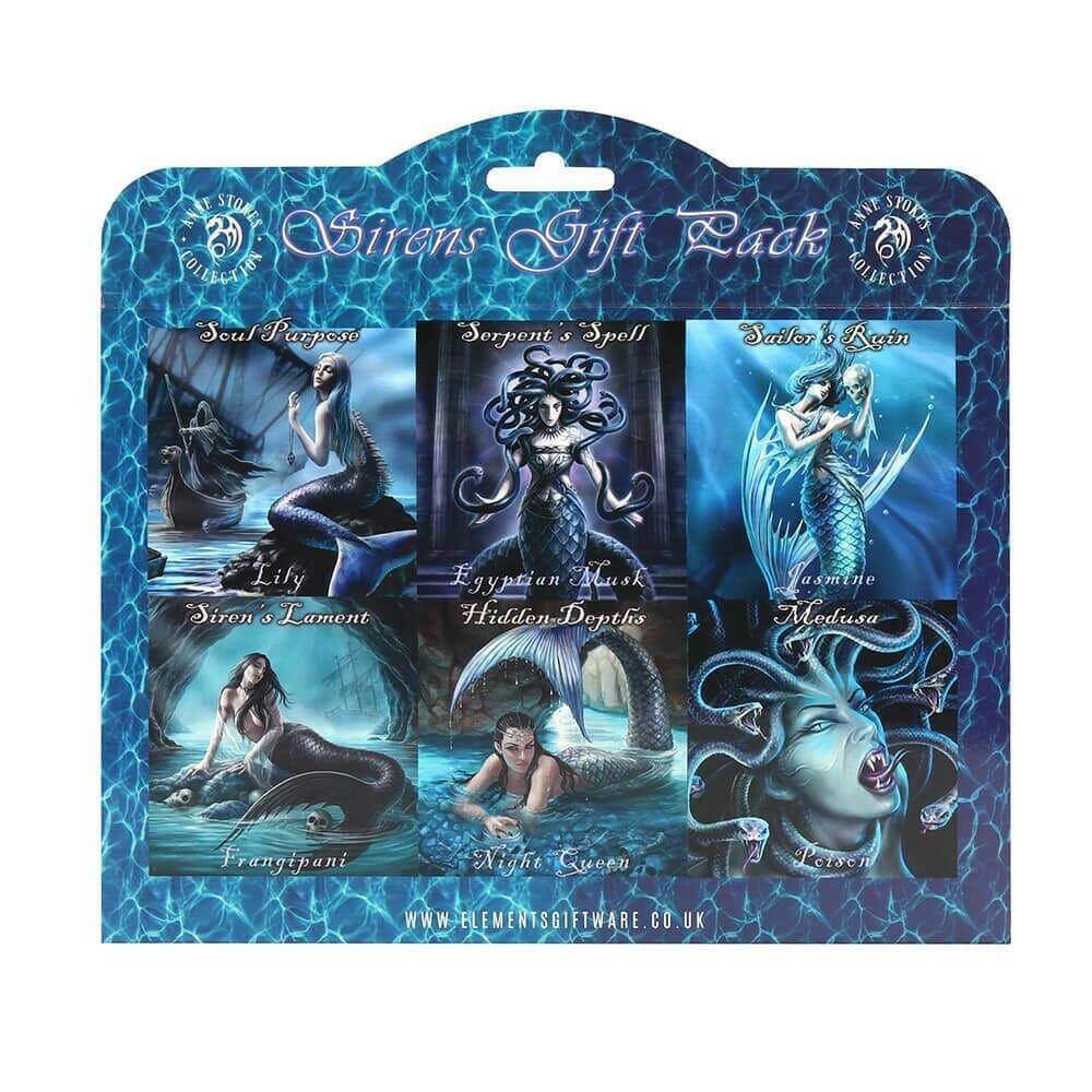 Sirens by Anne Stokes Incense Sticks Gift Box Set of 120 Home Fragrance Anne Stokes Quirky Turkey Gifts