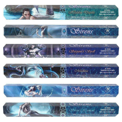 Sirens by Anne Stokes Incense Sticks Gift Box Set of 120 Home Fragrance Anne Stokes Quirky Turkey Gifts