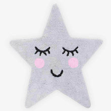 Sleep Tight On A Starry Night With Our Sweet Dreams Grey Star Rug Bedroom Rugs Sass and Belle Quirky Turkey Gifts