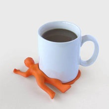Splat Stan Orange Silicone Drink Coaster Tableware & Coasters Luckies Quirky Turkey Gifts