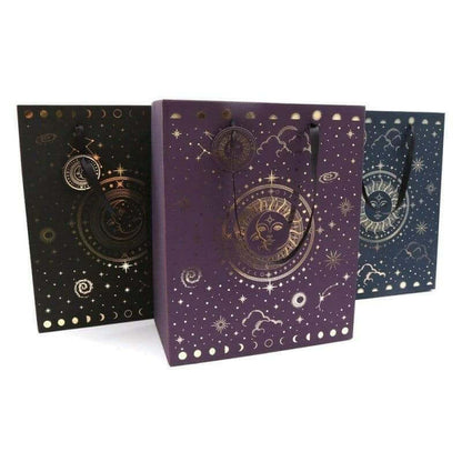 Sun and Moon Gift Bags - 2 Sizes 3 Colours 23cm and 33cm Gift Bag Sil Quirky Turkey Gifts